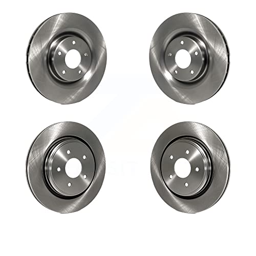 Front Rear Disc Brake Rotors Kit For Chevrolet Corvette Cadillac XLR K8-101015