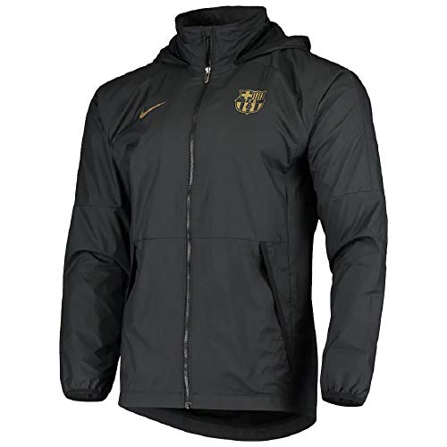 Nike ナイキ　FC Barcelona ハーフベンチコート XL 黒/青 Nike Performance FC BARCELONA NIKE DF STRIKE ANTHEM HOME