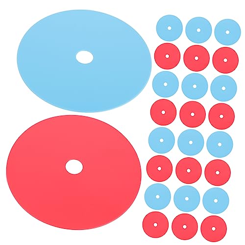 POPETPOP 30Pcs Soccer Training Markers Durable Pe Discs for Outdoor Practice Training Signs for Soccer and Football Lightweight and Stackable for and Players