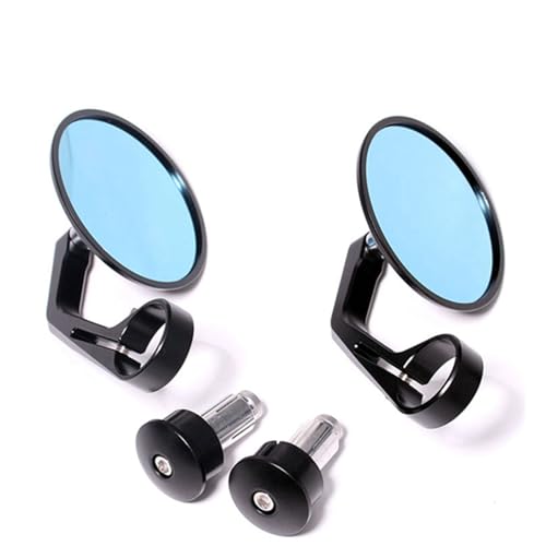 Espejo retrovisor de motocicleta negro para Kawasaki ZX10R ZX25R TR1400 CNC