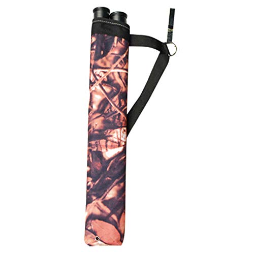 Bolsa de Flecha de Caza, Hip Carcaj Bolsa de Cintura, Arrow Archery Carry Bag, Bolsa de Soporte de Tiro con Arco de 2 Tubos con Accesorios de...