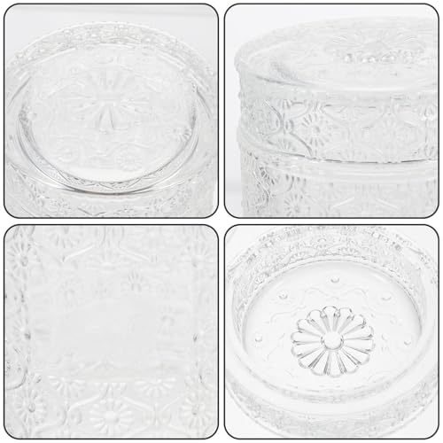 Tarros de cristal con tapa para almacenar joyas sin perder el orden 8