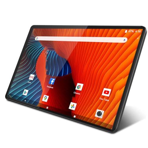 Tablet 10.1 Inch, Android 16 Tablet with 12GB RAM 64GB ROM (TF 2TB), Octa-Core Processor, 5G WiFi...
