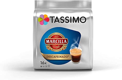 Tassimo Koffie Marcilla Koffiepakket - Marcilla Café con Leche/Cortado/Espresso/Café Largo/Espresso Descafeinado Koffie… - Afbeelding 5