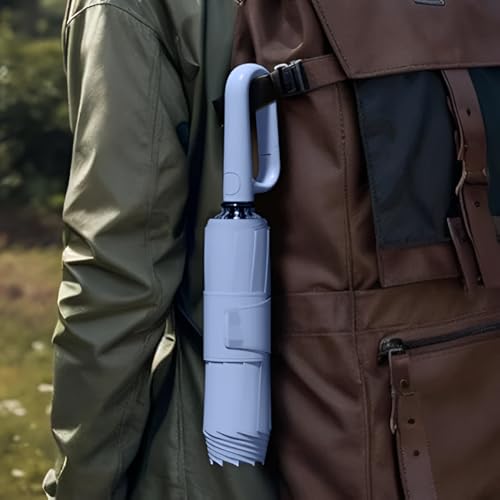 Image of Contacts Compact Folding Umbrella - Windproof Travel Umbrella with Automatic Open /Close, Waterproof, UV Protection, Portable Umbrella for Men, Women & Kids