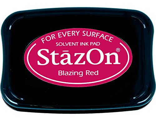 Stazon Tampon encreur solvant SZ-21 Rouge Cover