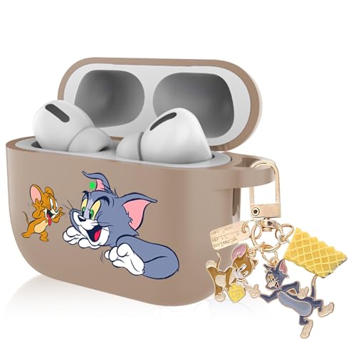 Airpods Pro3 ケース Airpods Pro 第3世代 全面保護カバー トムとジェリー