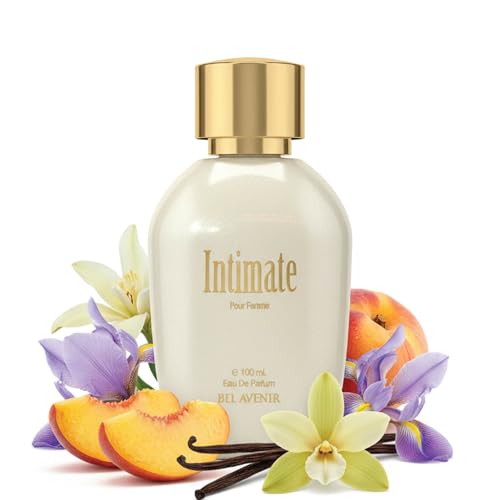Image of Bel Avenir Intimate Women | Perfume for Women | Long Lasting Fresh Floral Scent | Daily & Date Night Fragrance | Gift for Wife, Girlfriend | Eau de Parfum 100ml