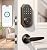 Keyless Entry Door Lock with 2 Handle Set - Bluetooth Electronic Keypad & App Control - Smart Front Door Auto-Lock with Anti-Peeping Passcode