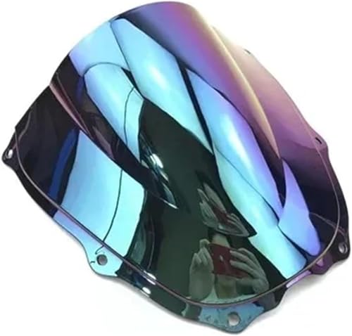Pare-brise moto large chrome pour Honda VTR1000 SP1 SP2 et RVT1000R