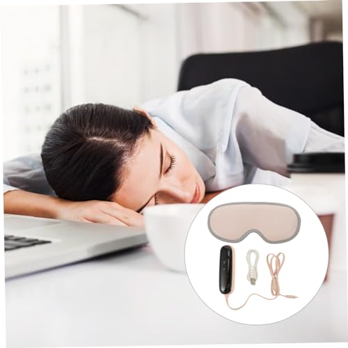 Masque électrique pour les yeux cache-oeil chauffant rechargeable USB - 5