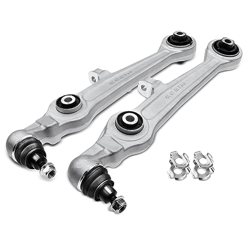 A-Premium 2 x Front Forward Lower Control Arm, with Ball Joint & Bushing, Compatible with Volkswagen & Audi - 1996-2004 - Passat A4 (Quattro) A6 (Quattro) A8 (Quattro) S4