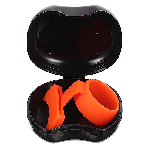 ERINGOGO 滑り止め フィンガー コット ギター ピック ホルダー プラスチック