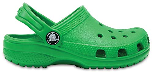 Image of crocs Kids' Classic K Clog,Grass Green,9 M US Toddler