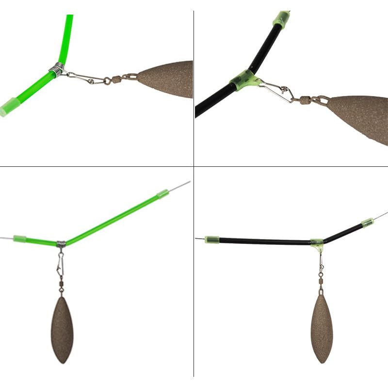 40 piezas Aparejos para Pesca Anti-Enredo 15-25 cm miniatura 4