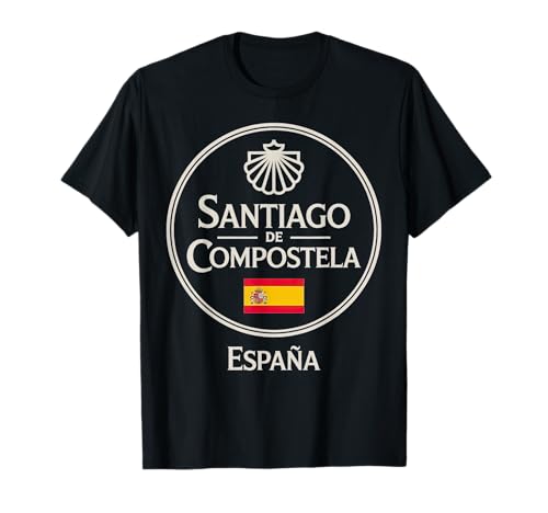 Santiago De Compostela España Ciudad Viajes Camiseta