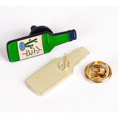 Amazon | ピンバッジ ソジュ 韓国 焼酎 バッジ ブローチ
