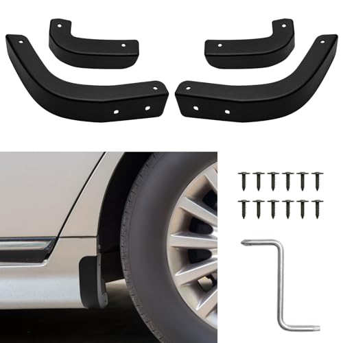 COITEK Mud Flap Delete for Chevy Silverado 2019-24, 4PCS