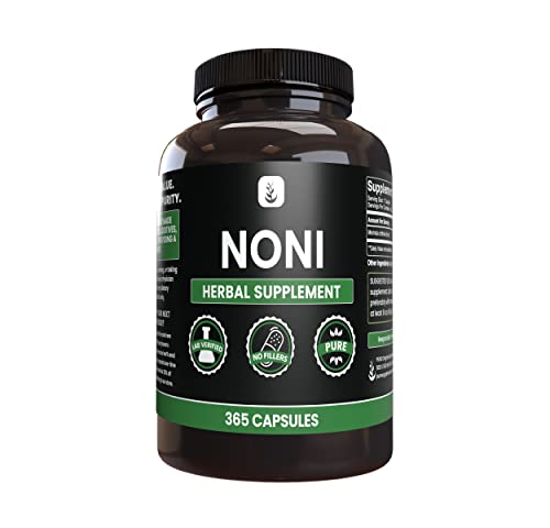 pure original ingredients noni 365 capsules no magnesium or rice fillers always pure lab verified