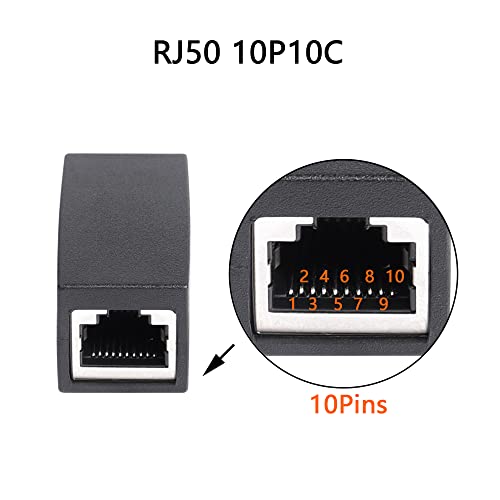 Acoplador RJ50 hembra a hembra, pack de 2 miniatura 2