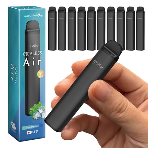 ismoke CIGALESS Air dq^oR ĝ 2500z\ VAPE e  jR` ^[ ACX[N VKX GAt[ o͒(d 3mg, NA\[ 10{)
