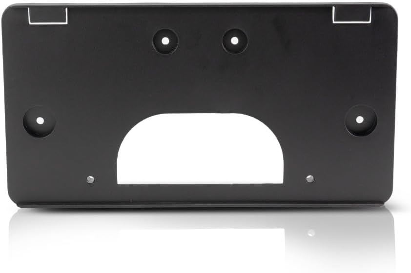 for GMC Sierra 1500/2500 HD License Plate Bracket 2003 04 05 06 2007 | Front | Textured Black | Fits 2007 Classic | GM1068135 | 15199886