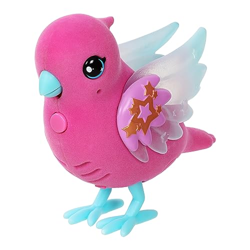Little Live Pets - Lil' Bird Single Pack: Skyler | Interactive Toy Bird, 20+ Sounds, Light Up Wings, Repeats What You Say