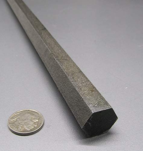 4140 Alloy Steel Hex Rod .750" Diameter x 3 Foot Length 1 Piece