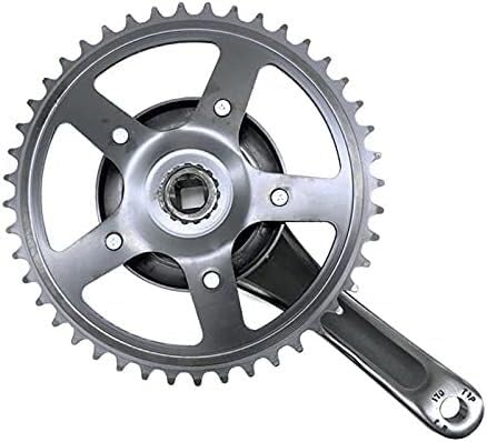 zestaw korb rowerowych, 44T 170mm jednobiegowy rower szosowy składany stop aluminium