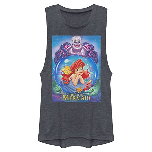 Chemise Disney Ariel et Ursula style décontracté pour look urbain