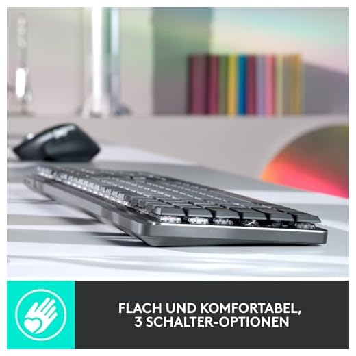Logitech MX Mechanische Wireless Tastatur