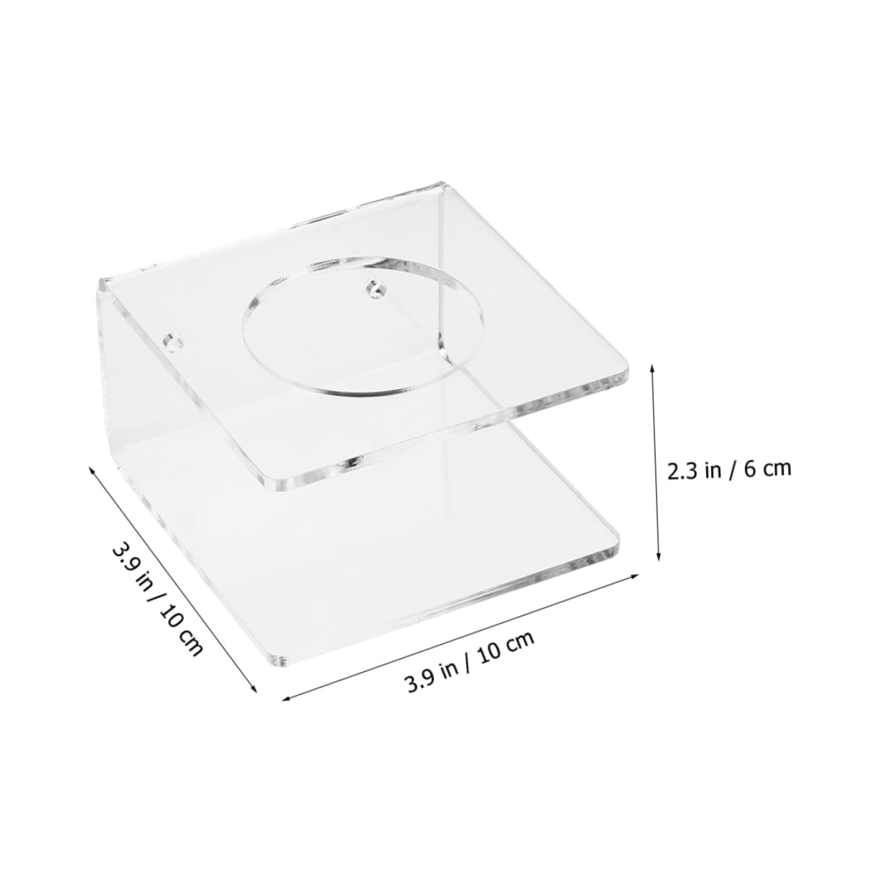 DECHOUS 1 Set Wall Mounted Sword Display Stand Acrylic Sword Holder for Home Space Saving Design Sturdy Construction Protects Against Scratches Fits Any Style