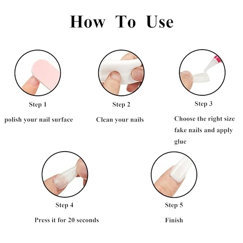 MERVF Long Press on Nails Stiletto Fake Nails Blue Cat Eye Glue ons with Electroplate Chrome Design Almond Acrylic False Nail for Women Glossy 24pcs