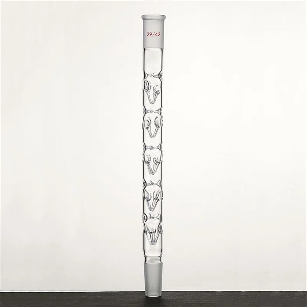 Columna de destilación vertical vidrio borosilicato C10 Equipamiento de laboratorio