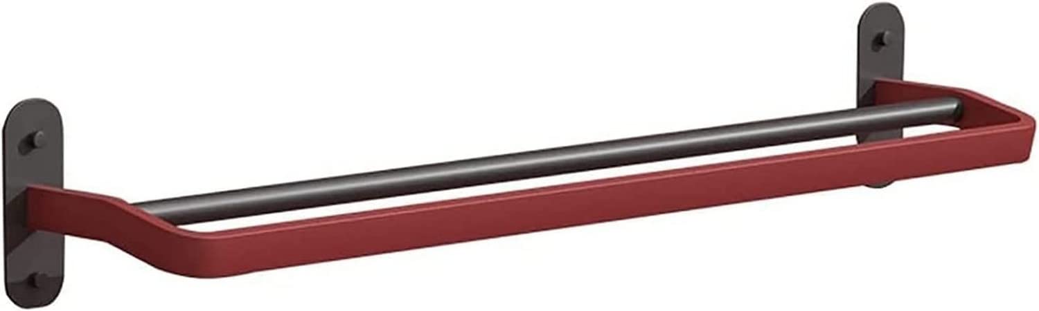 Barre porte-serviettes de toilettes et douche murale longue 60cm