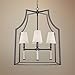 Crystorama 8864-OR Transitional Four Light Chandelier from Baxter collection in Bronze/Darkfinish,