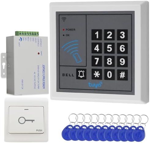Access Control System with Tuya Remote Unlocking,Power Supply DC ...