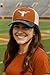 Texas University Mesh Trucker Hat Classic Adjustable Team Logo Snapback Cap (Multicolor)