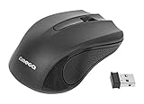 Color negro, 1000 dpi. Omega OM0419B - Ratón para ratón, Color