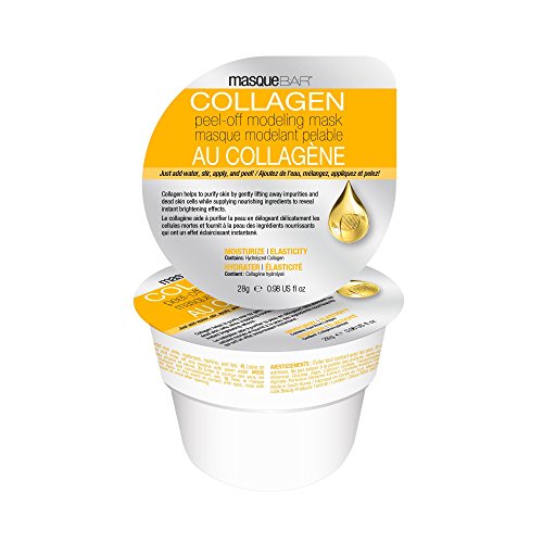 Masque Bar LB00370 Collagen Peel-Off Modeling Mask - For Acne, Blemishes, Oily Skin, & Blackheads, Facial Pore Refiner cover