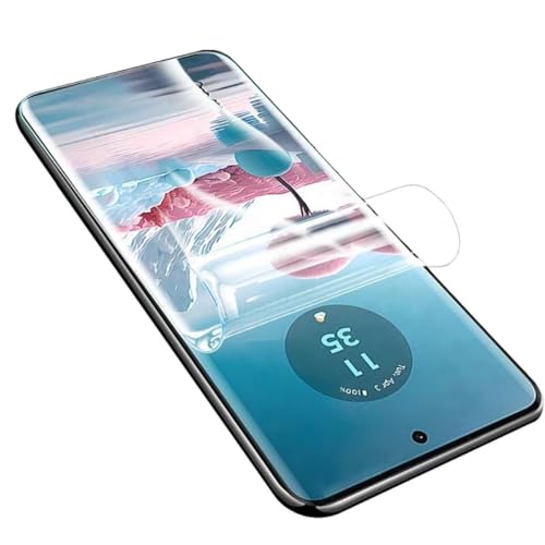 YiiLoxo Protector de Pantalla para OnePlus 10T 5G, Película de Hidrogel Flexible[Sin Vidrio Templado][Alta Sensibilidad][HD Transparente]