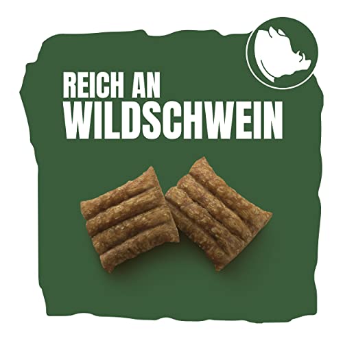 Adventuros Nuggets Hunderleckerli, mit Wildschwein, 6er Pack (6x90g)