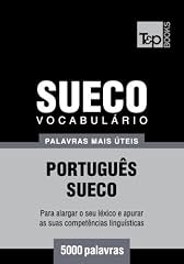 Capa de Vocabulário Português-Sueco - 5000 palavras mais úteis