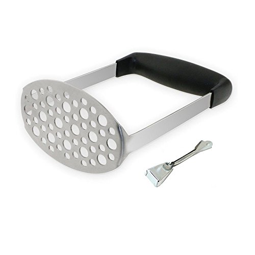 WSKTOP Prensa Patatas,Pasapurés Prensa Patatas Acero Inoxidable Trituradora de la Patata de puré de Ricer, Fruta Prensa (Prensa Patatas)