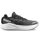  Salomon Hombre Zapatillas de Running Aero Glide 4 Código 491470 Negro, negro, blanco y gris., 46 EU