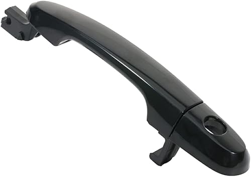 Miniatura 5 de SCITOO Manijas de puerta delanteras y traseras exteriores del conductor izquierdo del pasajero lado derecho negro liso compatible con 2005-2010 para