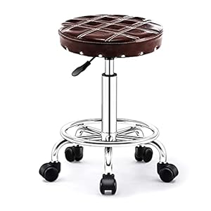 Ktrezs Ergonomischer Rollhocker mit Aluminiumlegierung Basis