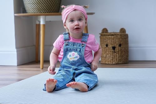 Ms. Rachel Cosplay Denim Overall, T-Shirt and Headband 3 Piece Outfit Set Infant to Toddler Sizes (12 Months - 5T)4