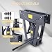 Hydraulic Pipe Bender, 16 Ton Manual Copper Tube Bender and Exhaust Pipe Bending Machine with 8 Dies (1/2