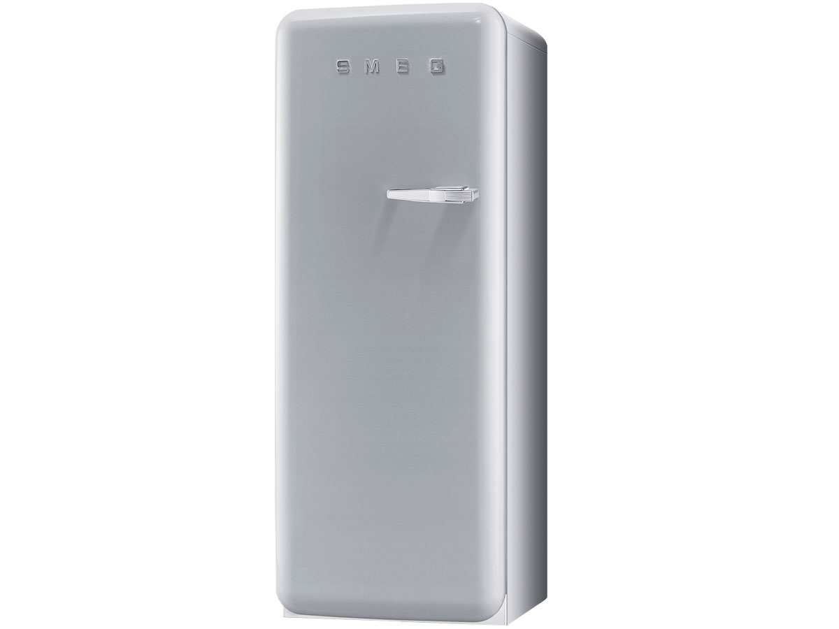 Smeg FAB28LX1 Réfrigérateur sur pied/A++ / 248 L/argenté/avec compartiment congélateur intégré/butée à gauche